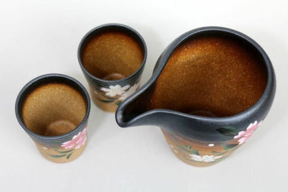 Cold sake set, Hana Kasumi/Miyama Kiln