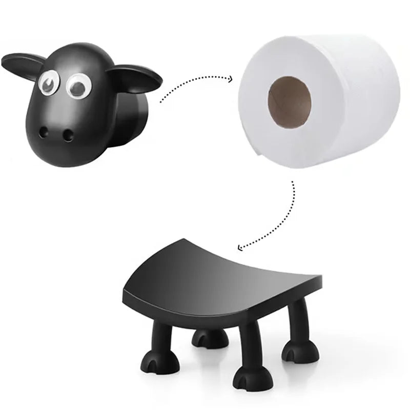 🐑 羊ちゃんペーパーホルダー3個セット｜残りわずか！